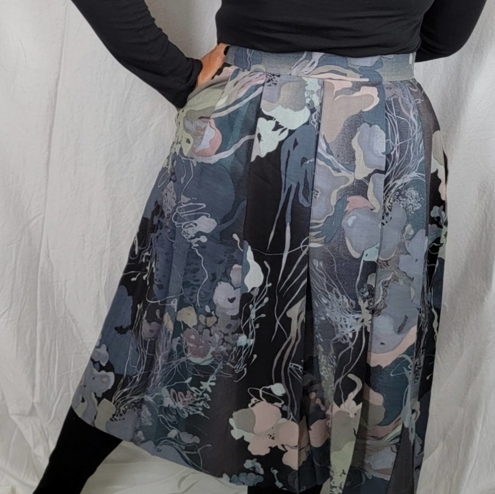 Vintage Geiger Midi Skirt